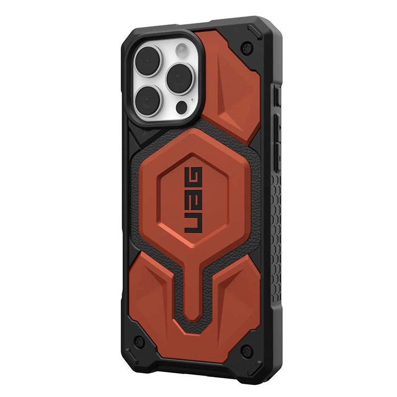 UAG Monarch Pro MagSafe Compatible Phone Case for iPhone 16 Pro Max - Rust