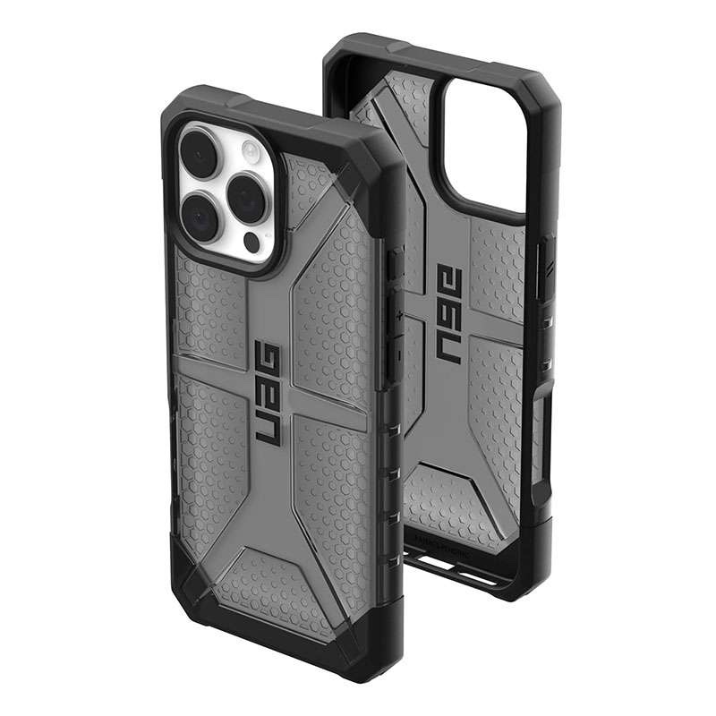 UAG Plasma Phone Case for iPhone 16 Pro Max – Ash