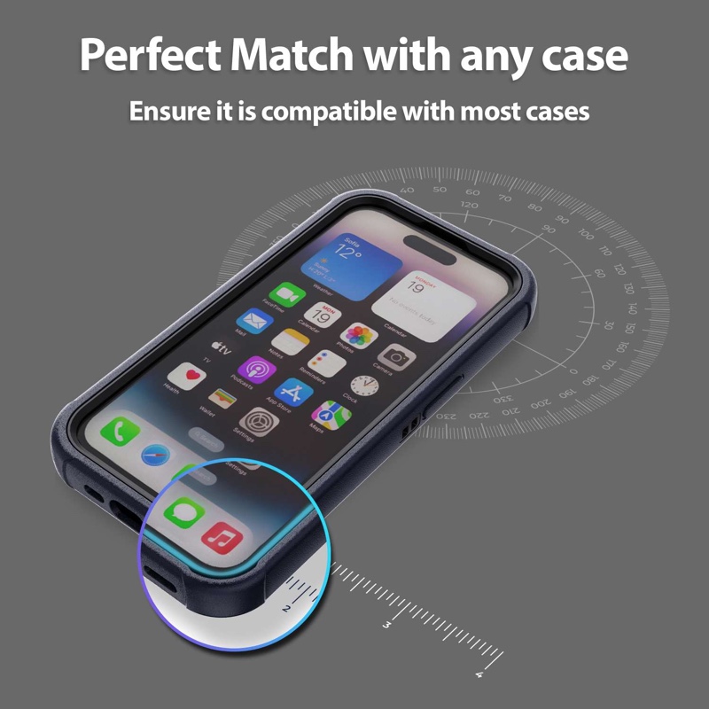 iPhone 16 Pro Max Whitestone Dome Premium Glass Screen Protector- Single Pack without UV
