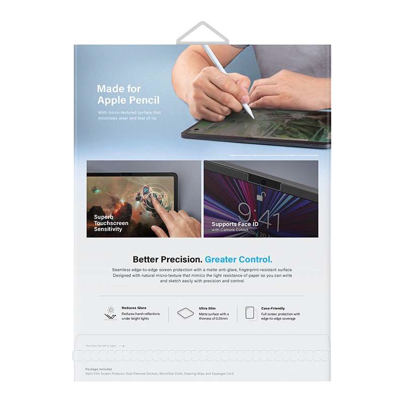 Uniq Optix Paper Sketch Screen Protector for Apple iPad Air 13 inch (2024)