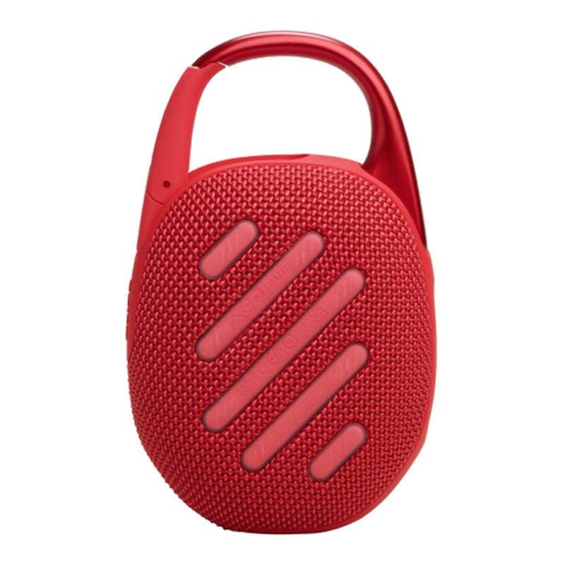 JBL Clip 5 – Ultra-Portable, Waterproof & Dustproof Bluetooth Speaker, Big Pro Sound with Punchy bass, Up to 12 Hours of Play – Red