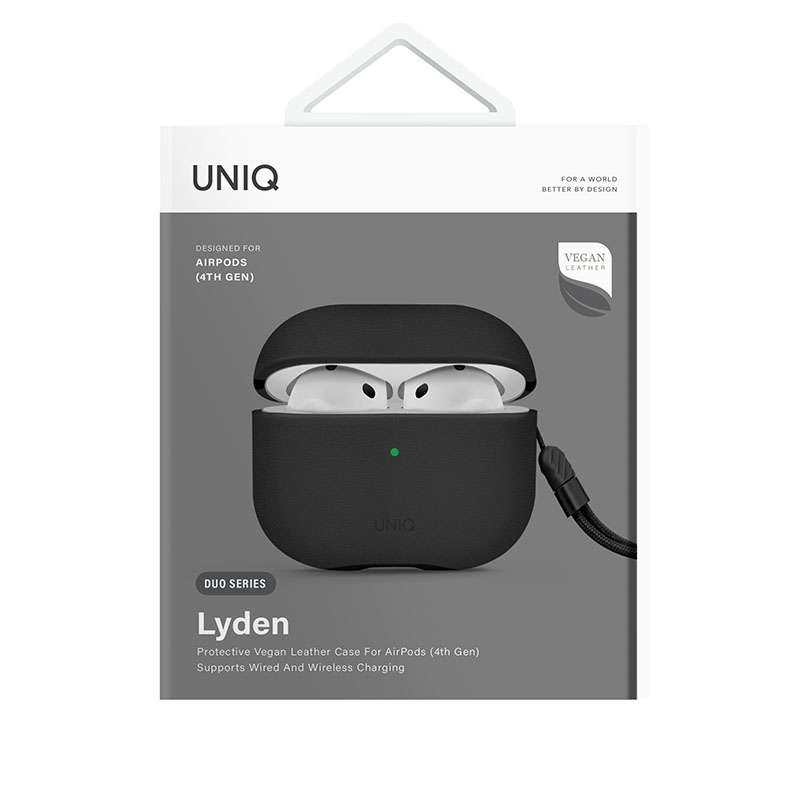 UNIQ Lyden DS Case for Apple AirPods 4th Gen - Black