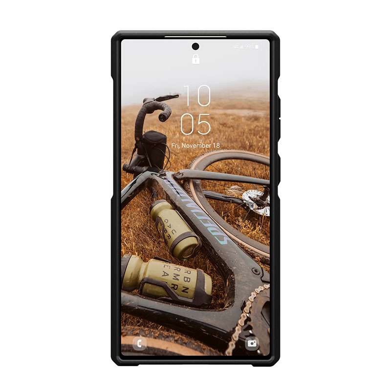 UAG Metropolis LT Magsafe Compatible Phone Case for Samsung Galaxy S24 Ultra – Micro Hex Camo Graphite