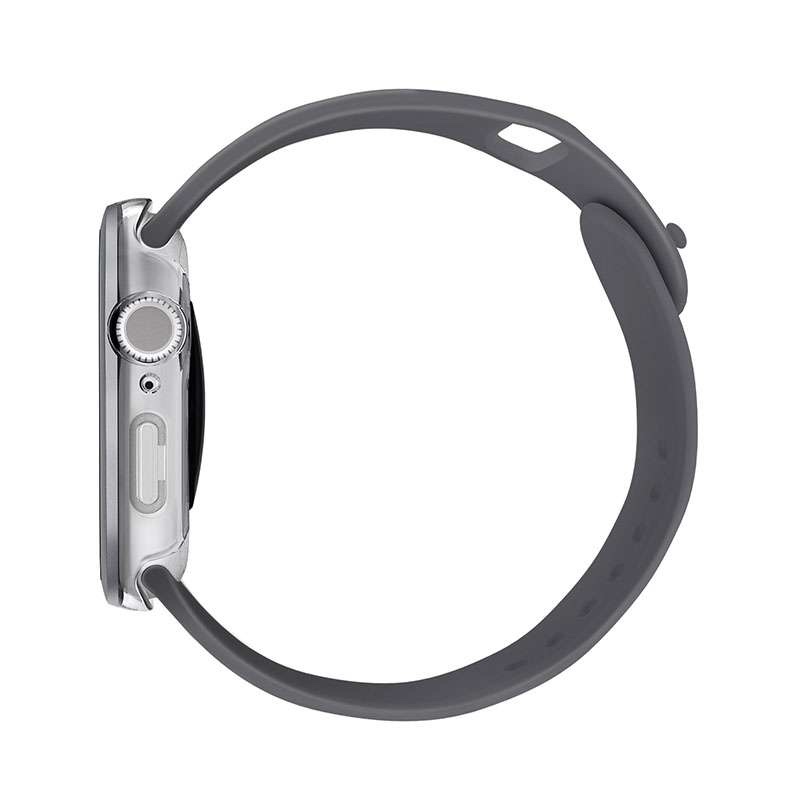 UNIQ Voute Case with Screen Protection for Apple Watch Series 10 42MM - Silver