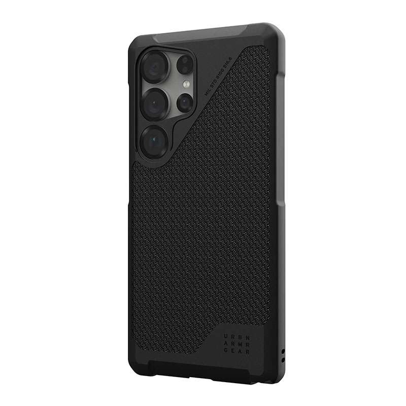 UAG Metropolis LT Magsafe Compatible Phone Case for Samsung Galaxy S25 Ultra - Kevlar Black