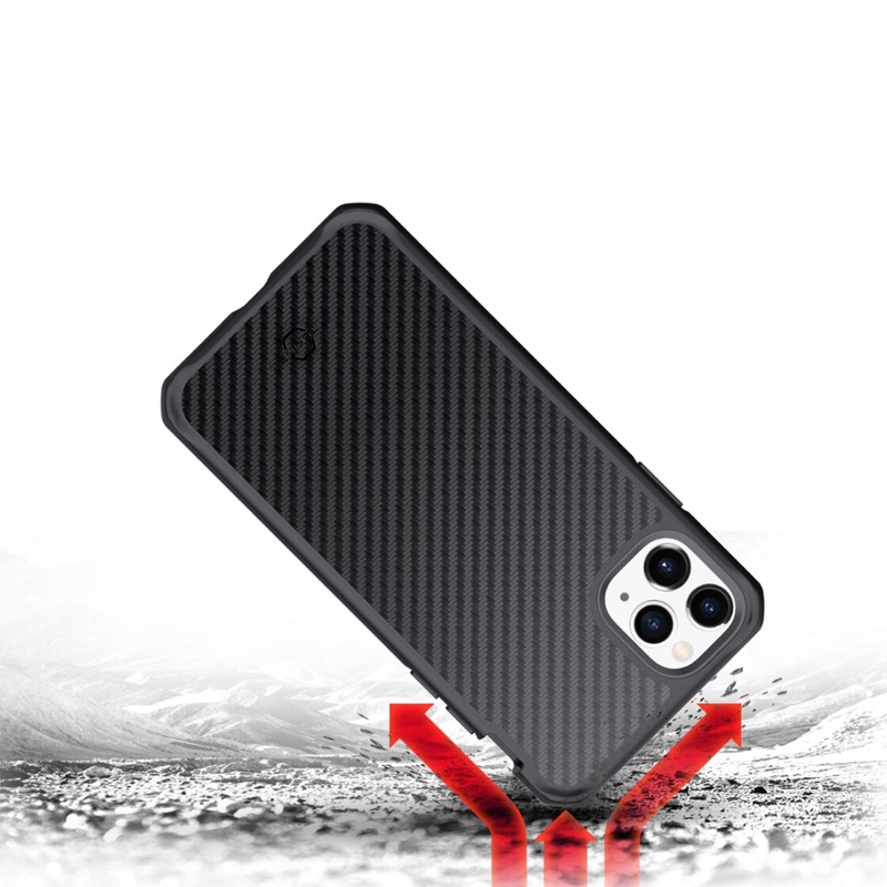 ITSKINS iPhone 11 Pro Max  Hybrid Fusion (Black1) 4894465852511