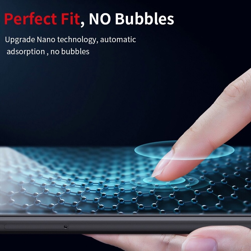 MOFI Premium Tempered Glass for Xiaomi Mi 11 Full Coverage Screen Protector 3D 9H - BLACK