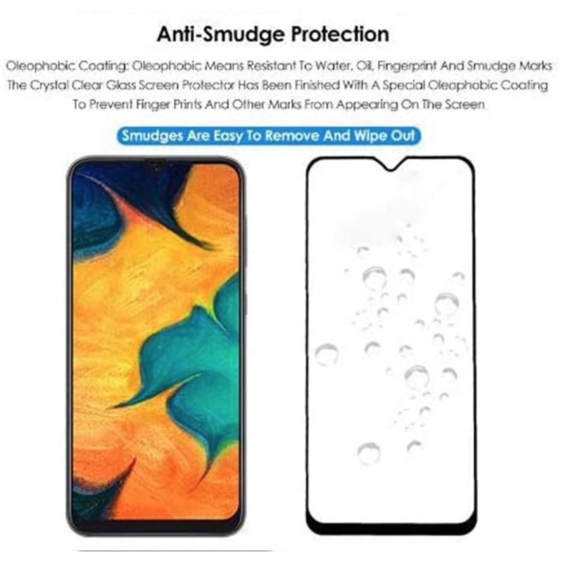 MOFI Samsung M12 2.5D 9H Full Screen Protector Tempered Glass Anti BlueRay – BLACK