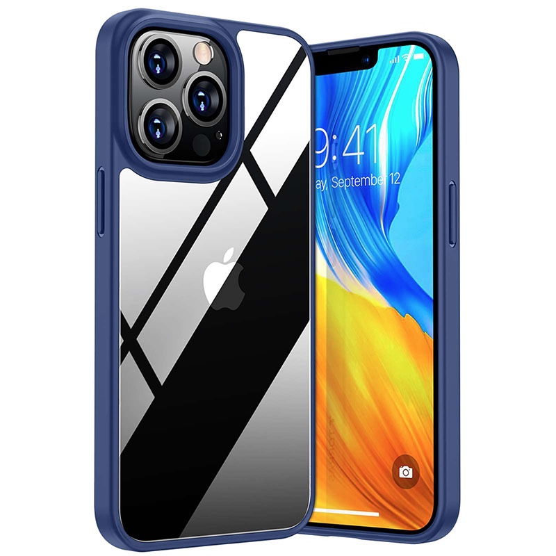 Torras Diamond Series Phone Case for iPhone 13 Pro - Blue - X002YN7M1R