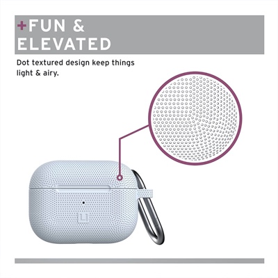 [U] Apple Airpods Pro - DOT - Silicone - Soft Blue - 810070360559