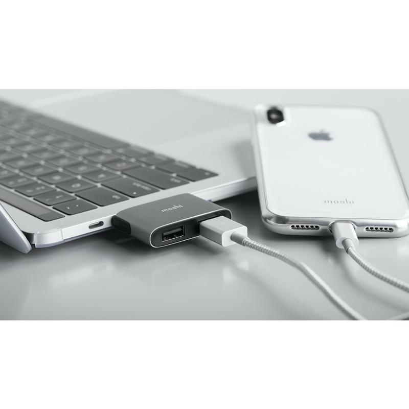 Moshi USB-C to Dual USB-A Adapter - 99MO084214