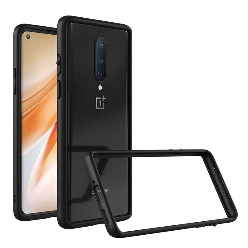 RhinoShield CrashGuard Bumper Case for OnePlus 8 - Black - 4710562417395
