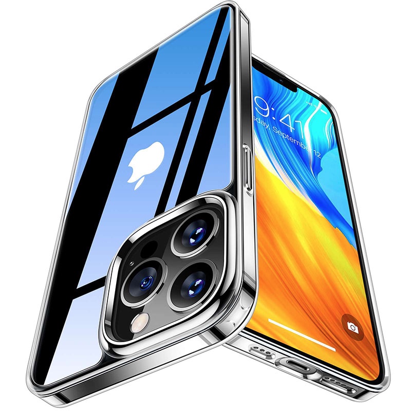 Torras Diamond Series Phone Case for iPhone 13 Pro Max - Clear - X002XRTY6F-1