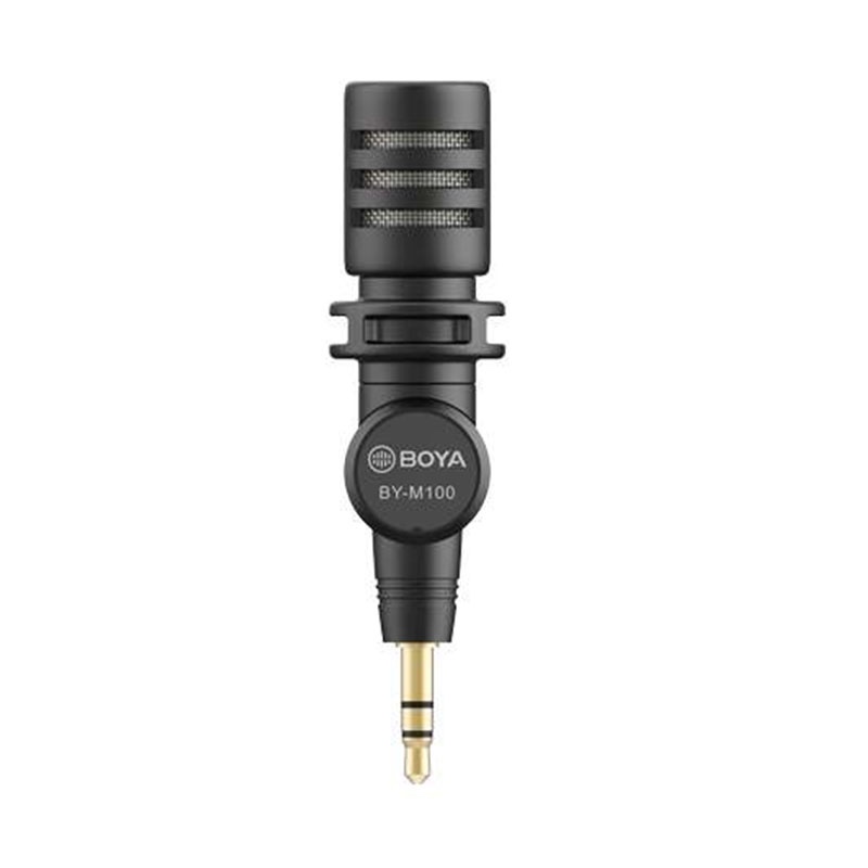 Boya BY-M100 Mini Plug N Play Microphone (3.5mm)