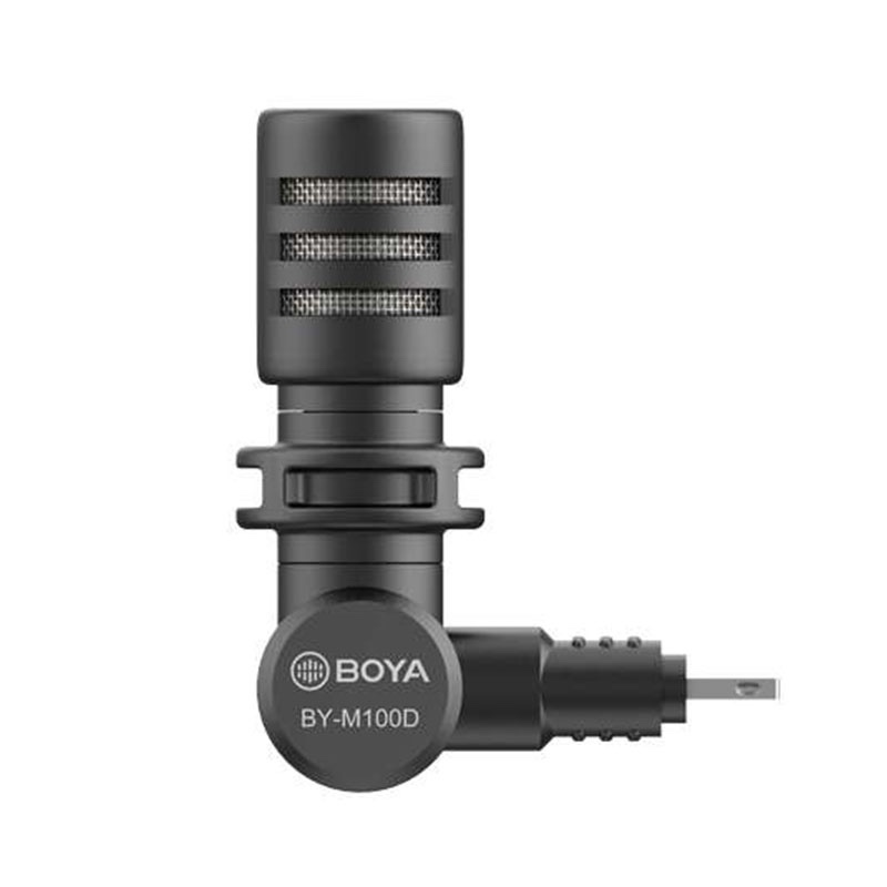 Boya BY-M100D Mini Plug N Play Microphone (Lightning Connector)