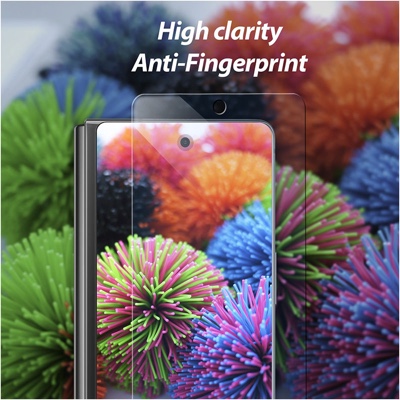 Whitestone Dome Galaxy Z Fold 3 Dome Glass Tempered Glass Screen Protector - Pack of 2
