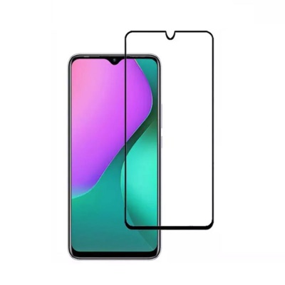 MOFI Premium Tempered Glass for Infinix Hot 10i Full Coverage Screen Protector 2.5D 9H – BLACK