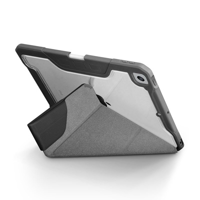 UNIQ TREXA iPad 10.2 (7/8/9 Gen) (2021/2020/2019) Antimicrobial Case - Ebony (Black)