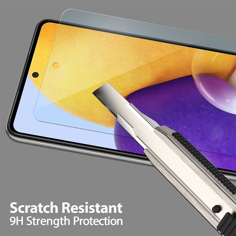 Whitestone Samsung Galaxy A72 5G EZ Tempered Glass Screen Protector - 1 Pack