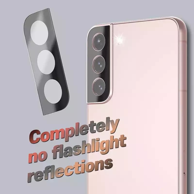 Whitestone [Camera EZ] For Samsung Galaxy S22 Plus Camera Protector - 2 Pack