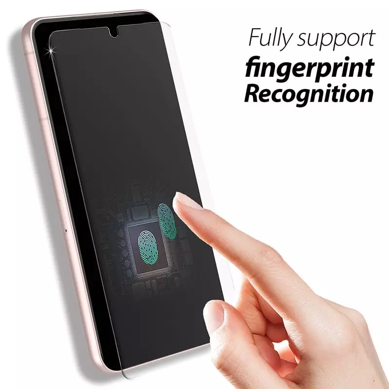 Whitestone [Dome Glass] For Samsung Galaxy S22 Plus Tempered Glass Screen Protector - Liquid Dispersion Tech - Single without UV