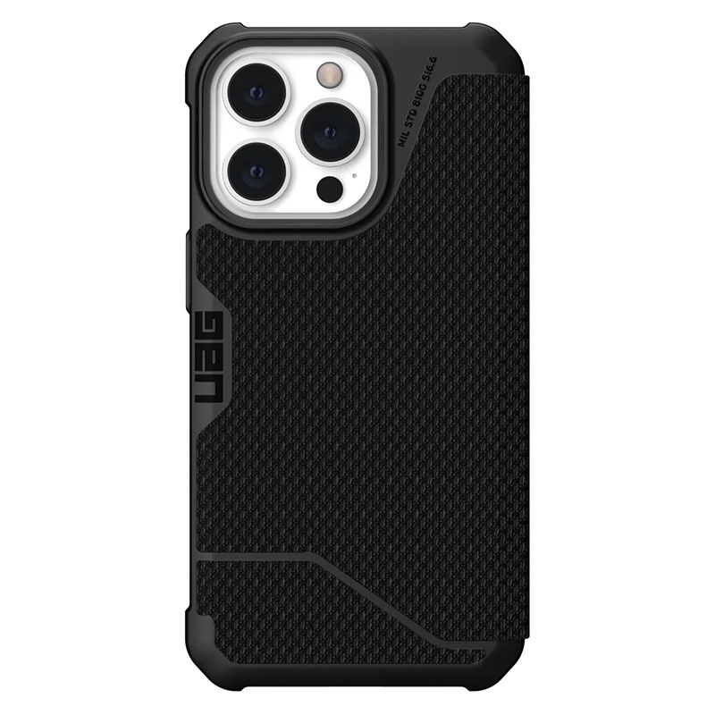 UAG iPhone 13 Pro (6.1) Metropolis Case - Kevlar BLACK - 810070363031
