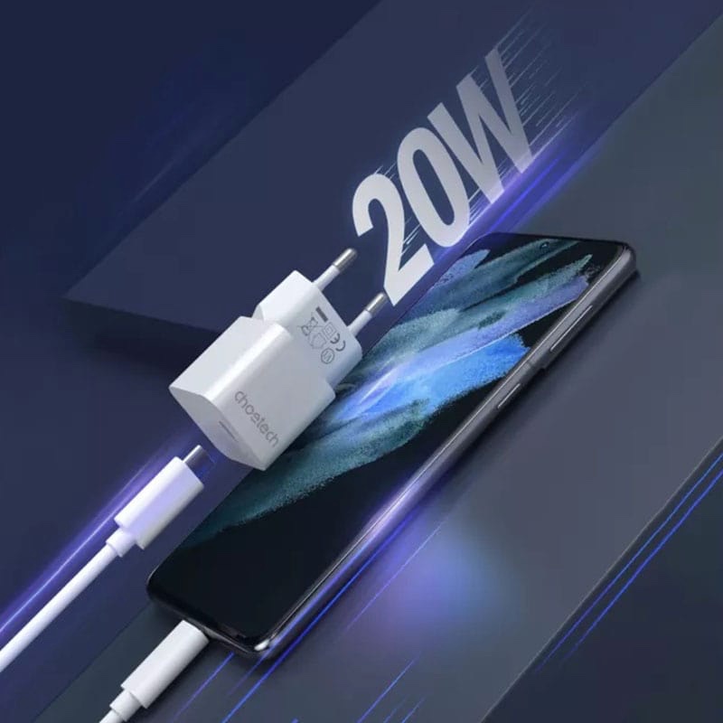 Choetech PD 20W Mini Charger USB Type C - EU – White (PD5010)