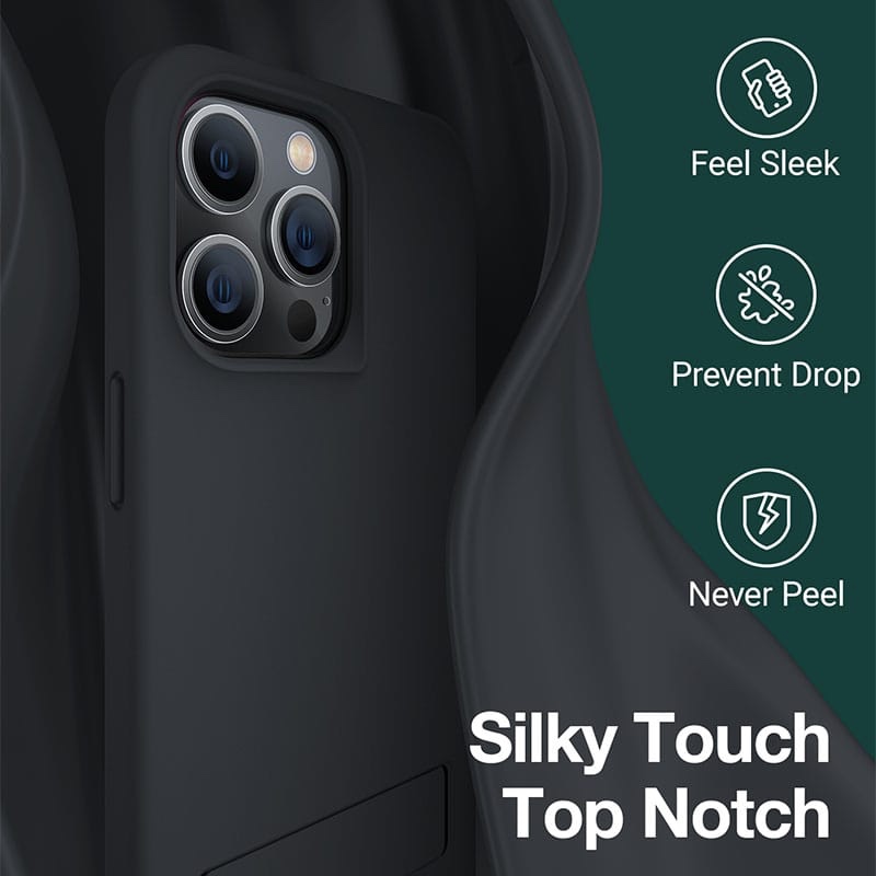 Torras VenusClimber Series Phone Case for iPhone 14 Pro Max 6.7 Inch - Black