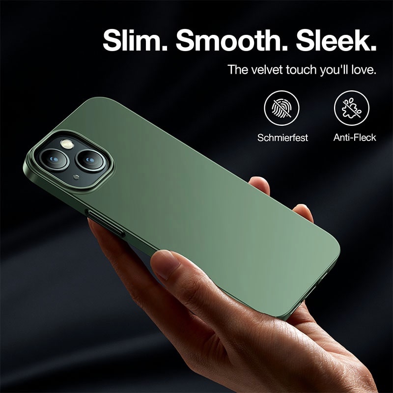 Torras Decency Series Phone Case for iPhone 14 6.1 Inch - Green