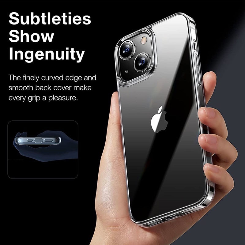 Torras Diamond Series Phone Case for iPhone 14 6.1 Inch - Clear