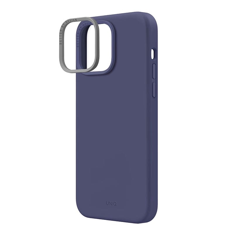 UNIQ Lino Phone Case for iPhone 14 Pro Max – Fig (Purple)