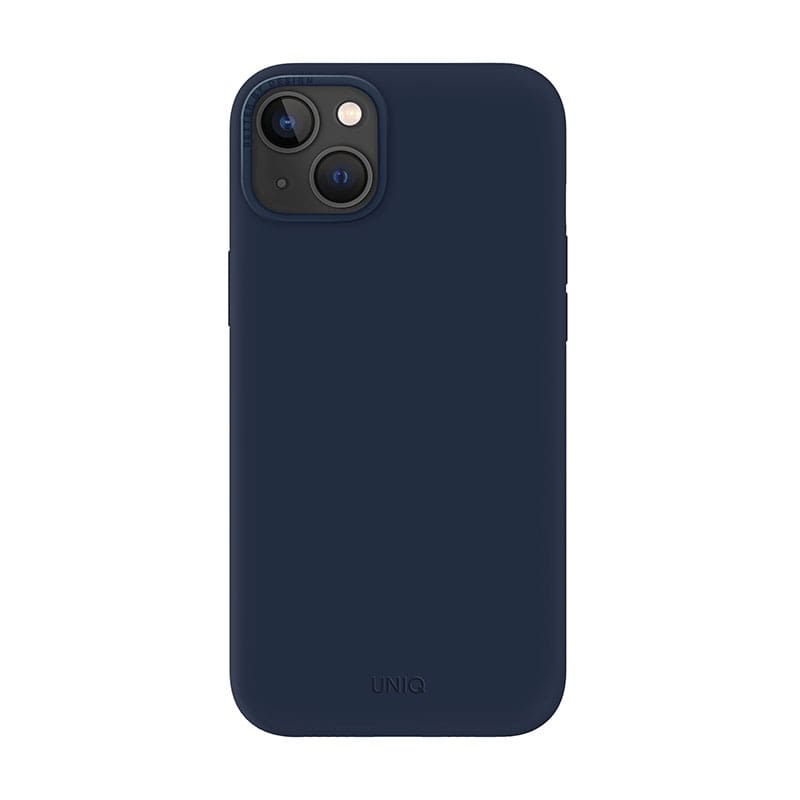 UNIQ Lino Phone Case for iPhone 14 Plus - Marine (Blue)