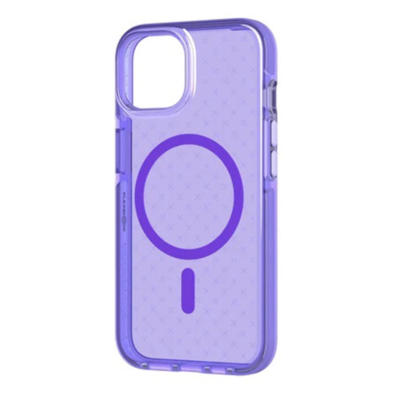 Tech21 EvoCheck Phone Case for iPhone 14 - Wondrous Purple