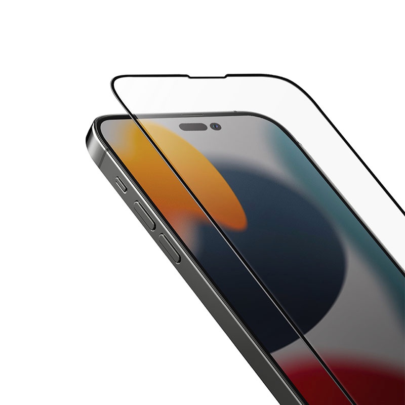 UNIQ OPTIX Vivid Glass Screen Protector for iPhone 14/13/13 Pro and 16E