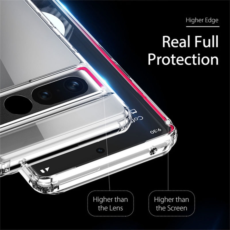 Transparent Phone Case for Google Pixel 7 Pro Ultra Thin - Crystal Clear