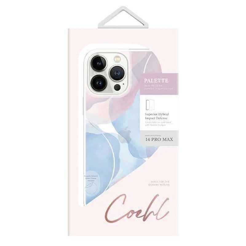 UNIQ COEHL PALETTE Series Phone Case for iPhone 14 Pro Max - Dusk Blue