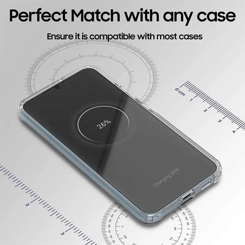 Whitestone Dome Glass For Samsung Galaxy S23 Tempered Glass Screen Protector  Liquid Dispersion Tech - Pack of 2 with Installation Kit