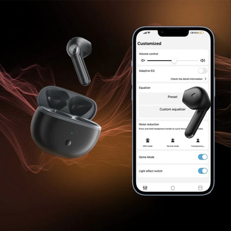 Soundpeats Air3 Deluxe HS - Best Alternative Wireless Earbuds Of AirPods – Black