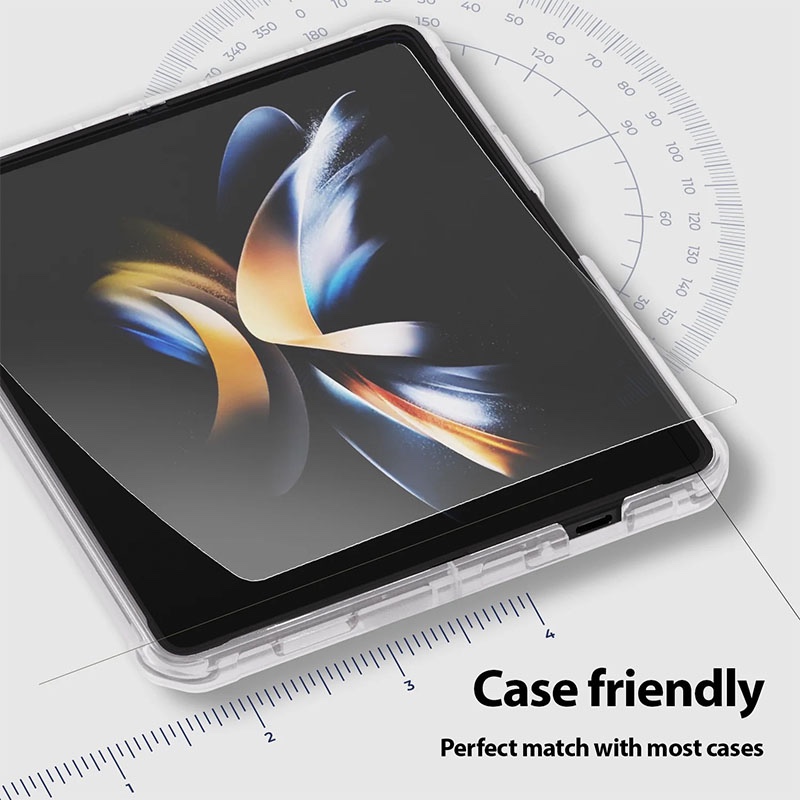 Whitestone Dome [Gen Film] for Samsung Galaxy Z Fold 5 Hard Coated Film Screen Protector - PET Film Screen Guard - Pack of 1