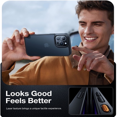 Torras Guardian Series Phone Case for iPhone 15 Pro 6.1? – Black - X003VYYAS1
