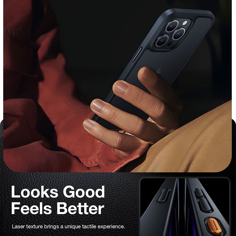 Torras Guardian Series Phone Case for iPhone 15 Pro 6.1? – Titanium Grey - X003VYKC0B