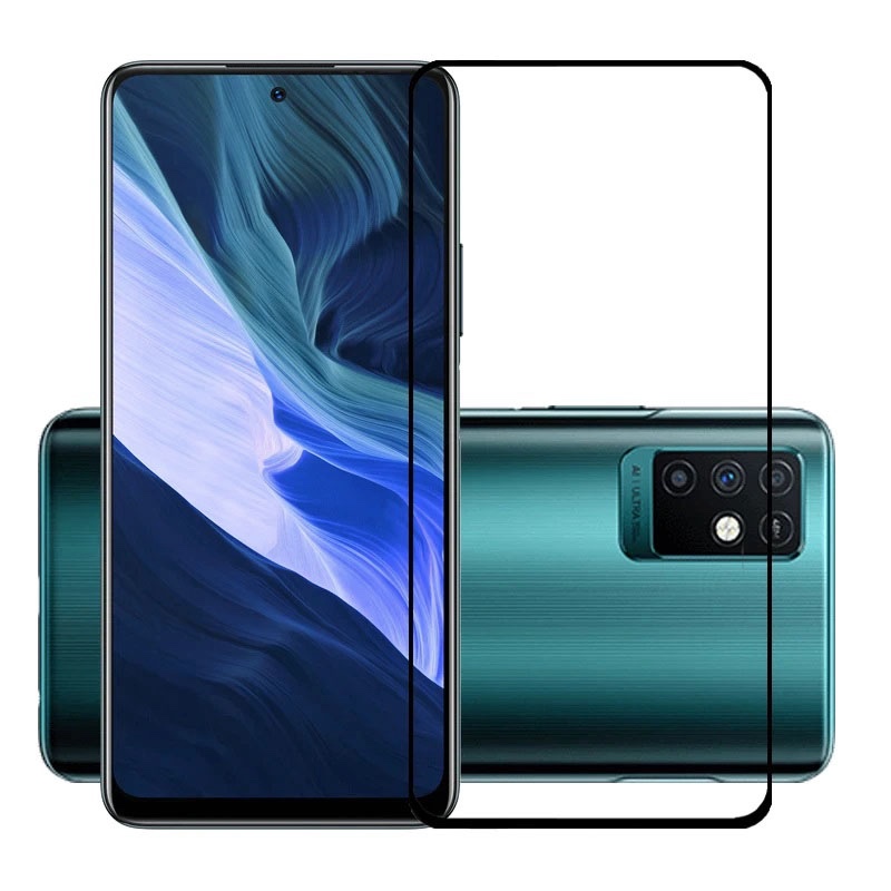 MOFI Premium Tempered Glass for Infinix Note 8 Full Coverage Screen Protector 2.5D 9H – BLACK