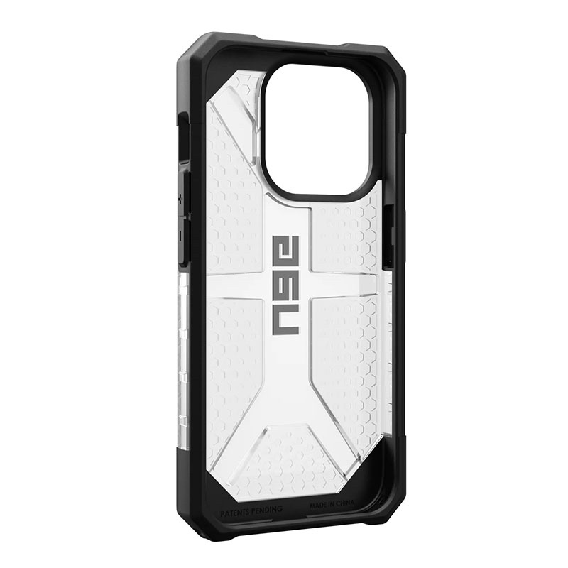 UAG Plasma Series Phone Case for iPhone 15 Pro Max – Ice