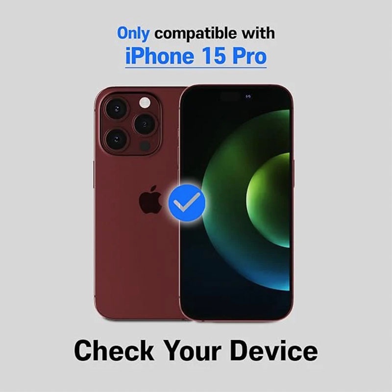 IPhone 15 Pro Whitestone [Dome Glass] Tempered Glass Screen Protector with UV Light - Pack of 2