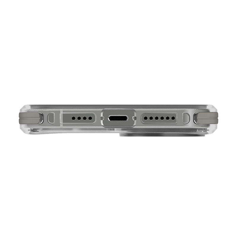 Uniq Combat (AF) MagSafe MagClick Charging Case for iPhone 15 Pro - Frost Grey
