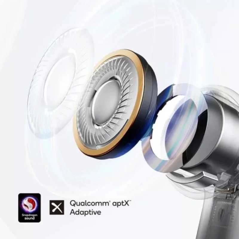 SoundPEATS Air4 True Wireless Earbuds with Snapdragon AptX Adaptive Lossless Bluetooth 5.3 Earbuds with Boost Bass, Multipoint Connection, 6-Mics