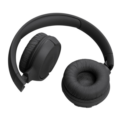 JBL Tune 520BT with JBL Pure Bass Sound Wireless On-Ear Headphones Bluetooth 5.3, 57-Hour Battery Life - Black