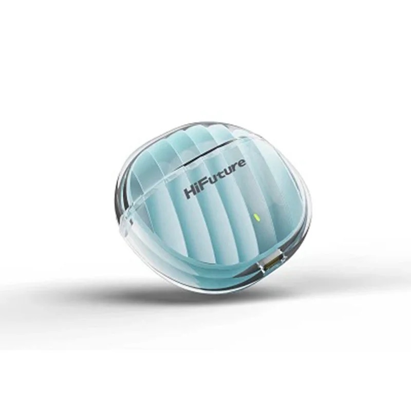 HiFuture Flybuds 3 True Wireless Earphones Bluetooth 5.3 with 4 Built-in Microphones, Environmental Noise Cancellation – Blue