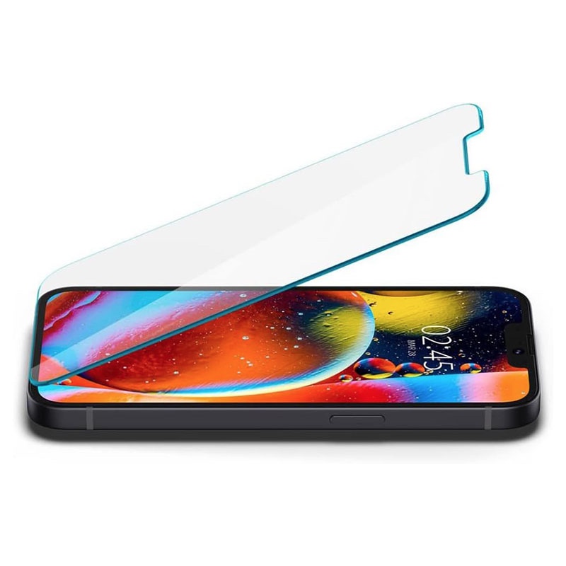 Spigen Glas.tR Slim HD Screen Protector for iPhone 14 / iPhone 13 Pro – Single Pack