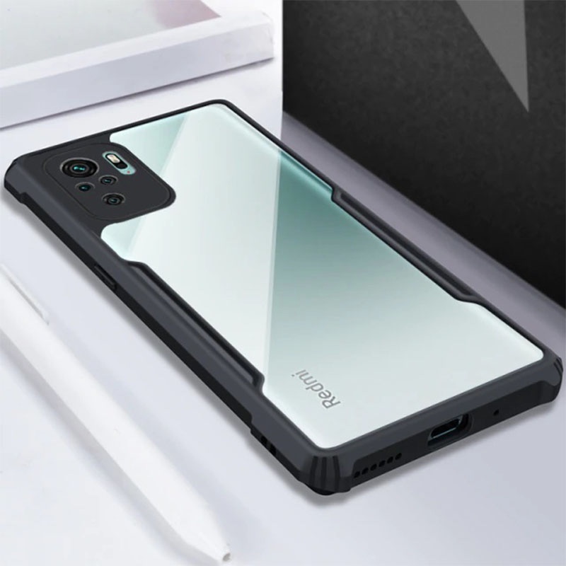 RZANTS Xiaomi Redmi Note 10 Case Clear - Black